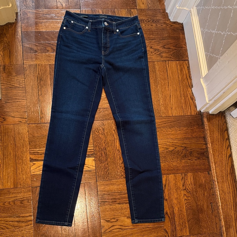NWOT Talbots Dark Wash Wide-Leg Jeans